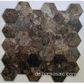 Hexagon Peel und Stick Backsplash Fliesen